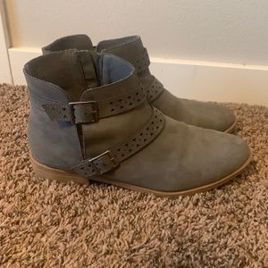Gray Booties